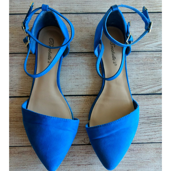 Shoes - Electric Blue Flats
